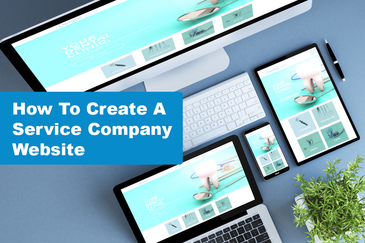 How To Create A Simple Service Company Website