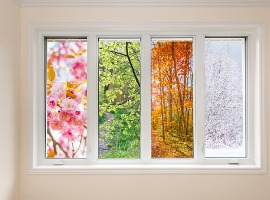 window view of four seasons picture
