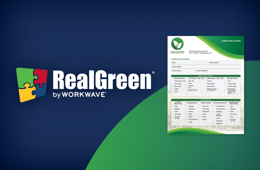 Real Green Forms Helps Green Industry Businesses Save Time and Close Sales Faster With Integrated, Paperless Solutions