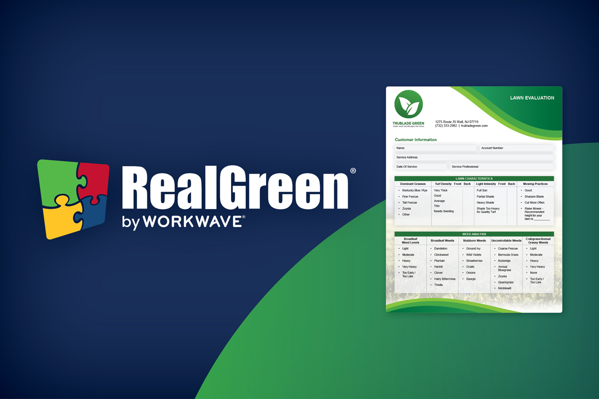 Real Green Forms Helps Green Industry Businesses Save Time and Close Sales Faster With Integrated, Paperless Solutions
