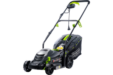 black and green American Lawn Mower Company 50514 Corded Electric Lawn Mower