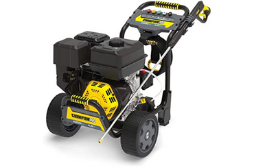 black and yellow Champion Power Equipment 4200-PSI 4.0-GPM Commercial Gas Pressure Washer