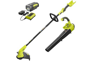 RYOBI 40-Volt Lithium-Ion Cordless Attachment Capable String Trimmer, 4.0 Ah Battery and Charger Inc 