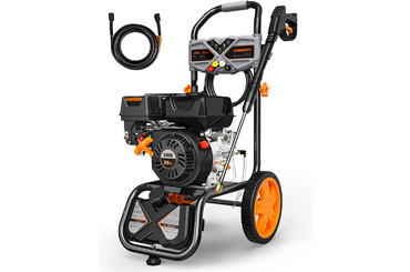 orange and black WEN PW3200 Gas Powered Pressure Washer
