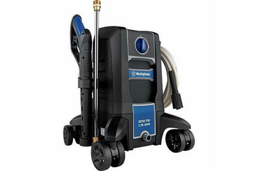 black and blue Westinghouse ePX3050 Electric Pressure Washer 2050 PSI MAX 1.76 GPM