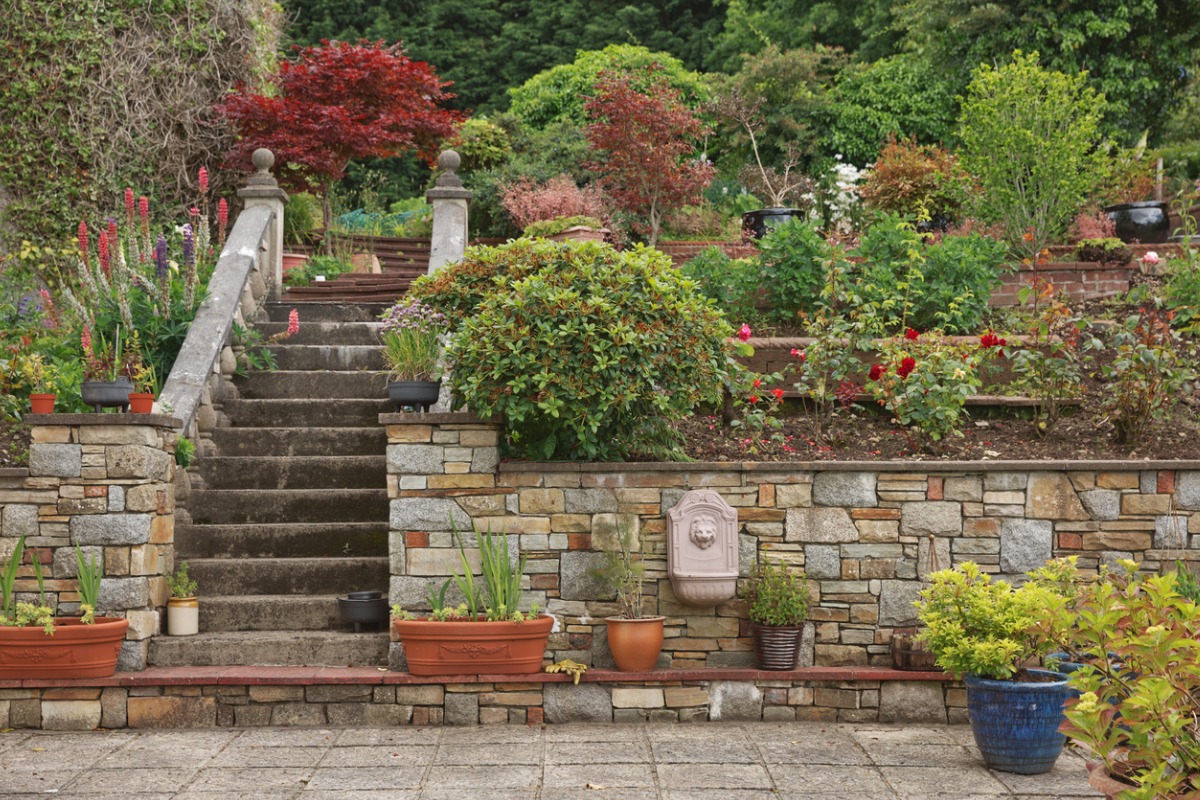 Easy DIY Outdoor Stone Steps for Your Yard You'll Love