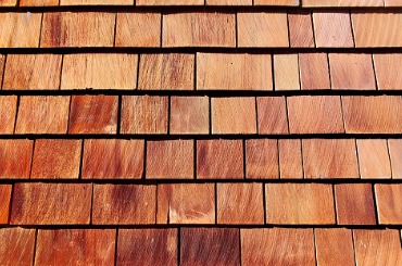 wooden shingle front of a building picture