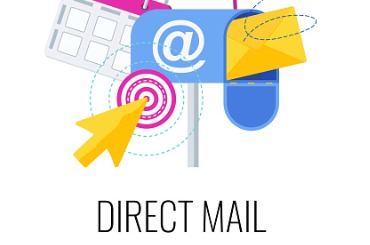 direct mail vector icon outbound inbound marketing vector