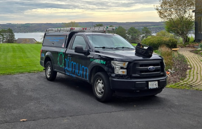 Optimum Pest Pros truck